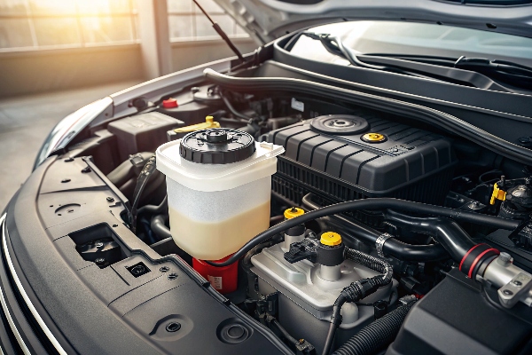 Brake fluid check