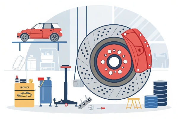 Brake pad wear