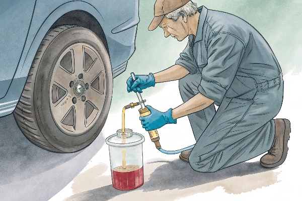 brake bleeding process