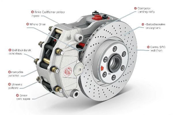 Brake caliper inspection