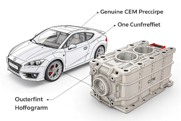 OEM parts identification